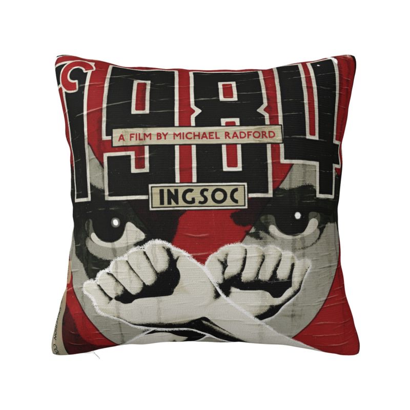 Big Brother George Orwell Cushion Covers Xcm Velvet Throw Pillow Case for Sofa Car Square Pillowcase Home Decorative