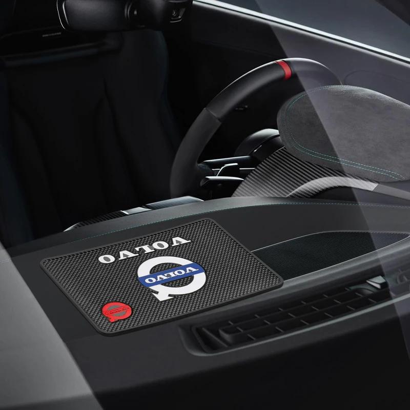 Car Ornament PVC Anti-Slip Mat Sticky Pad Dashboard Accessories For Volvo XC90 V90 V60 XC60 V40 EC40 EX40 S80 S60 S90 C40 V70