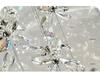 2025 French Luxury Flower Crystal Pendant Light for Bedroom or Entryway