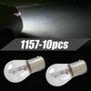 10pcs 1157 Light Bulb Auto Car Brake Stop Signal Turn Reverse Tail Lamp S25 12V Truck Motorcycle Battery Car Brake Lights Bulb