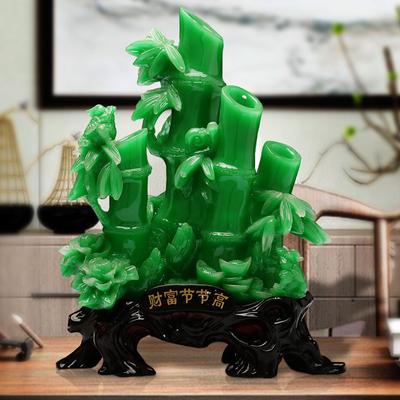 Wealth Is Constantly Increasing Bamboo Ornaments, Jade Cabbage, Home Furnishings, Wine Cabinets, TV Cabinets, Creative Gifts