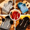 Fashionable Elastic Ferret Hoodie Cozy Thick Fleece Ferret Pullover Stylish Drawstring Soft Hamster Coat Pet Supplies