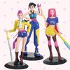 NEW Kpop Demon Hunters Figure Cartoon Kawaii Rumi Mira Zoey Action Figure PVC Desk Decoration Model Doll Toy Kids Gift