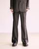 Heojin Chalk Pocket Wool Flare Slacks_Black