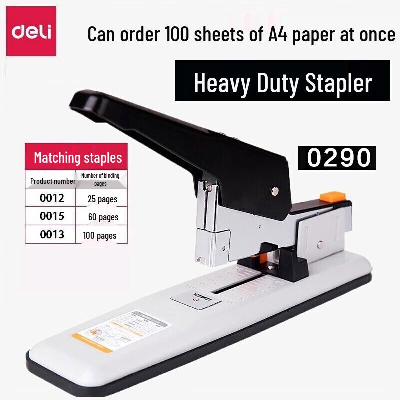 Deli 0290 Heavy Duty Stapler