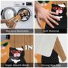 Fun Cat Come In Doormat Anti-Slip Kitchen Bath Mat Garden Garage Door Floor Entrance Carpet Rug