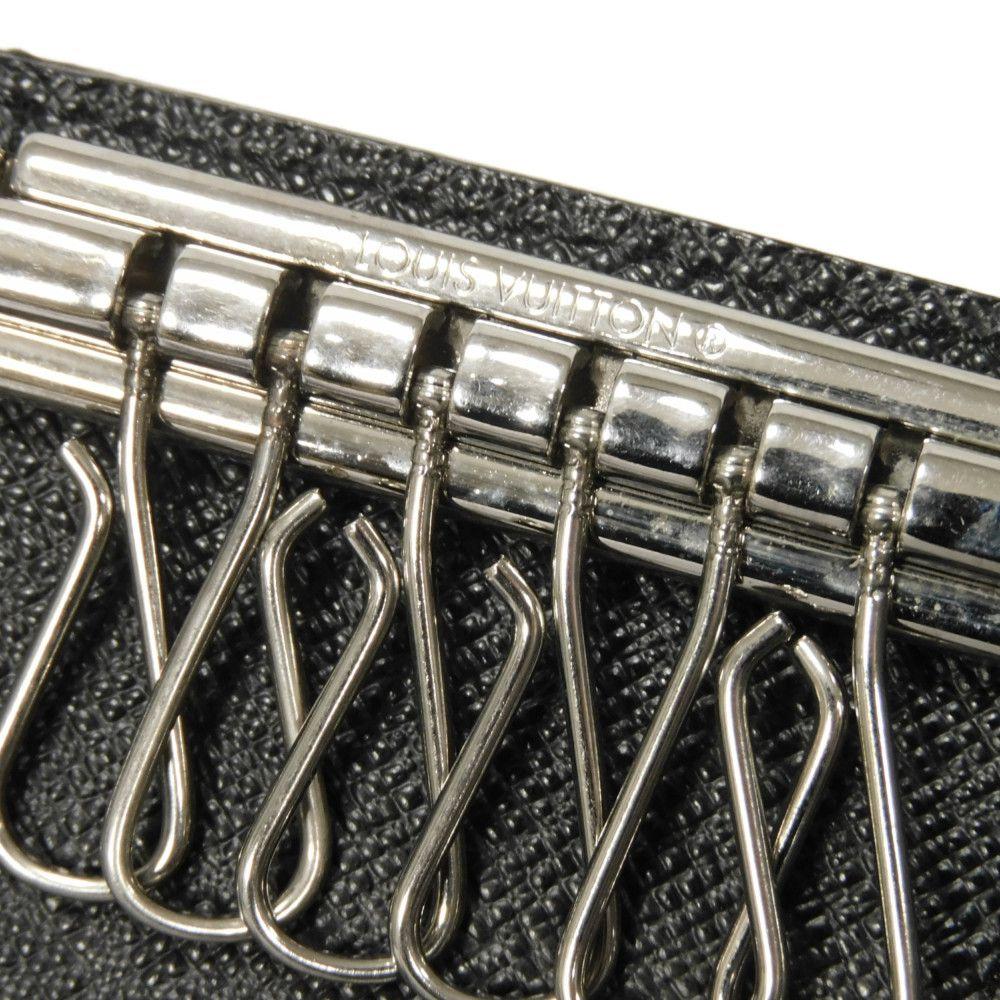 Used 12564 Multicles 6 N62662 7949 Old Model Logo Black Gray 6-Row Black Damier Graphite Noir Men's from Japan AUTHENTIC