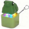 Rechargeable Light and Sound Frog Toy Stress Relief Fidget Keychain with LED Flashing Base and Portable Design for Anxiety Reduction