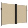VidaXL Auvent latéral rétractable beige 220x1200 cm 4004870