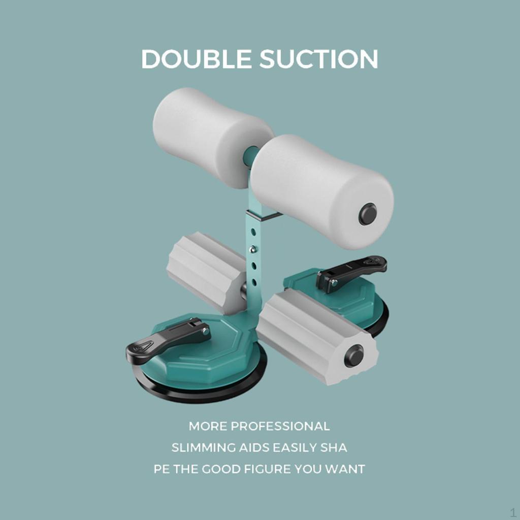 Adjustable Sit Up Bar for Travel Workouts with Suction Cups
