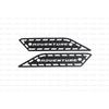 Fit For KTM Adventure "390/250, Adventure 390 X/R LH & RH Tank Badge"