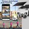 WIFI/4G Smart Solar Surveillance Camera, Available with 1, 2 or 3 Lenses (Single/Dual/Triple Screen), HD Night Vision CCTV