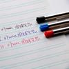 10Pcs L:3.9 In Ballpoint Pen Refills for Parker Pens Medium Point Blue Red Black Ink Rods for Writing Office Stationery