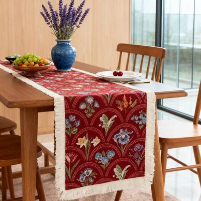 Dining Table TV Cabinet Center Table Nordic  Cotton  Linen Table Runner
