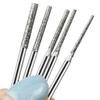 Multiple Use Professional Craft Punch Engraving Needle Set of 7 for Leather Wood, Jewelry Crafting Repairing Hole Making
