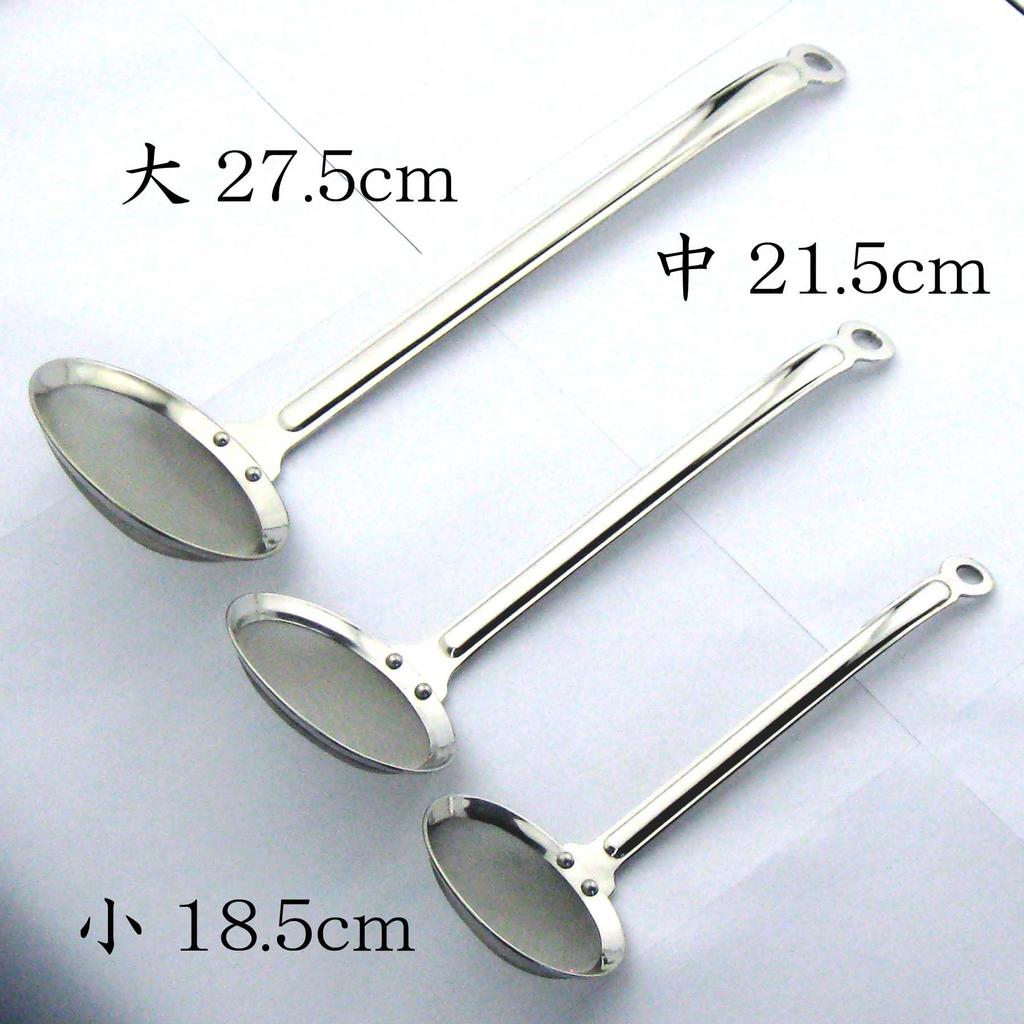 Nagao Scum 80 Stainless for Clear Made In Japan Tsubame-Sanjo Skimmer, 27.5cm, Mesh, 18-8 Steel, Soup,