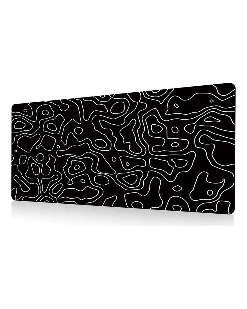 Large Gaming Mouse Pad Anti-Wear Full Desk Coverage Vibrant Color Graphic Design Mouse Keyboard Desk Mat