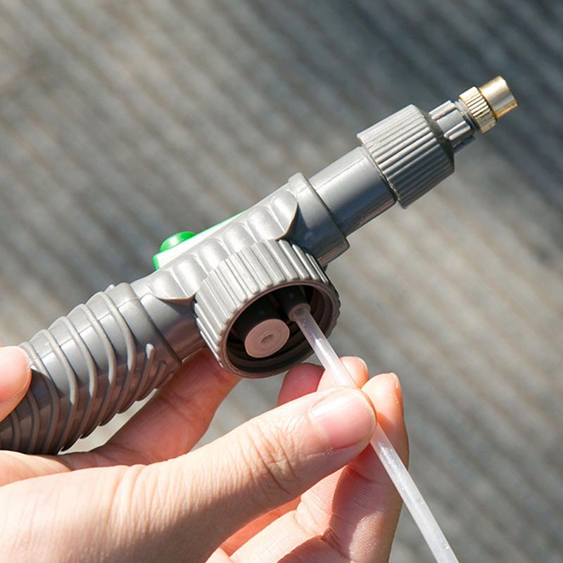 Manual High Pressure Adjustable Air Pump Sprayer Drink Bottle Spray Durable Portable for Garden Home Kitchen Car Use Outdoor Pet