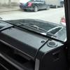 New For 2004-2019 Land Rover Defender 90 110 Aluminum Alloy Black Dashboard Air Outlet Anti-blocking Mesh Cover Auto Parts