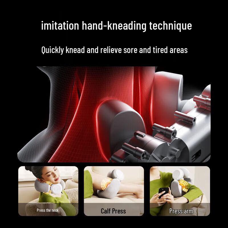 SKG N3 Series 2nd Gen Portable Neck Massager with Heat CN plug (adapter included)