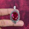Rubielite Pendant Gemstone Jewelry, 925 Solid Sterling Silver Pendant, Handmade Jewelry Birthstone Pendant, Gift For Him