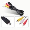 Video Audio AV Cable Mini USB To 3 RCA for Canon Camera IXUS 990 IS 980 IS 970 IS 870 IS 200