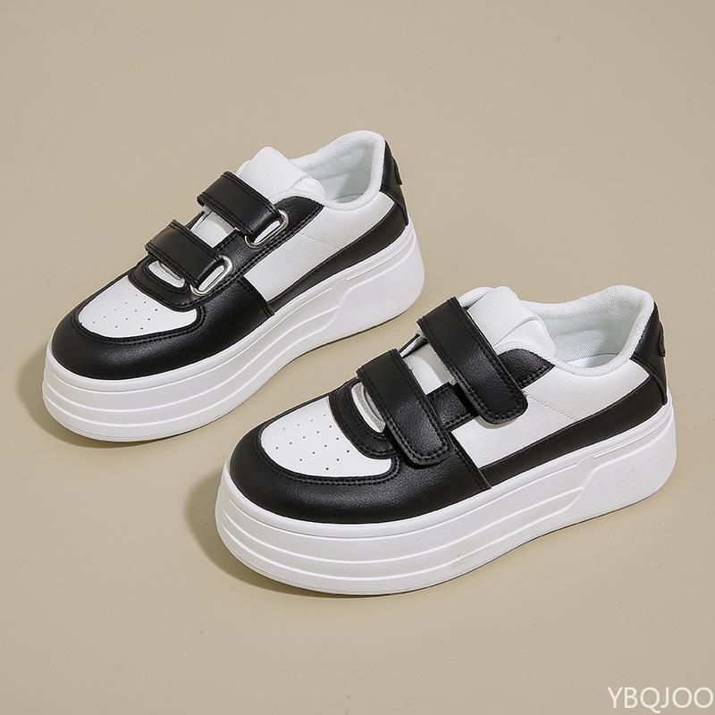 Spring Autumn New Sports Leisure White Shoes for Female Students Versatile Simple Comfortable Durable Board Shoes
