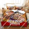 3D Print VINLAND SAGA Bedding Set Single Twin Full Queen King Size Bed Set Aldult Kid Bedroom Duvetcover Sets 3D Anime