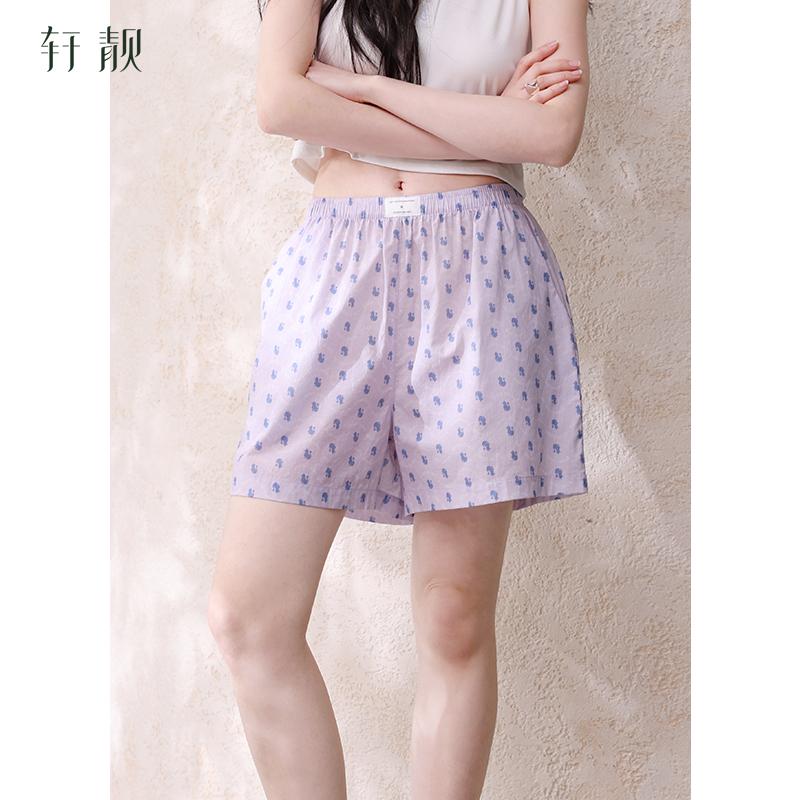 Xuan Liang Women's Woven Pure Cotton Summer Sleeping Pants