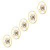 5Pcs Golden Watch Movement Parts Alloy Watch Accessories Watch Repair Parts  Watch Repair
