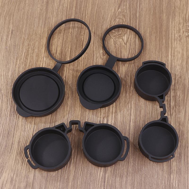Ochranné gumové krytky objektivu dalekohledu 42 mm/50 mm Kryt okulárové čočky dalekohledu Kryt teleskopu Ochrana čočky
