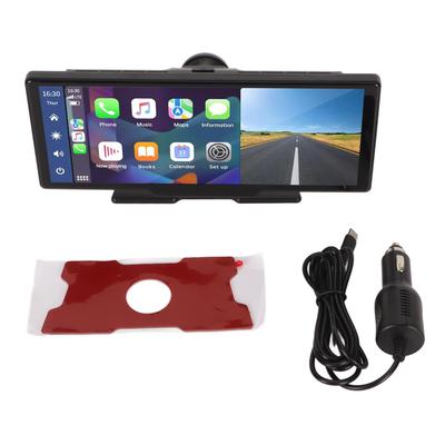 9,3-calowe radio samochodowe bezprzewodowe Carplay dla Android Auto, przenośny ekran dotykowy z kamerą samochodową, nawigacją