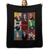 Clue Movie T-Shirt Throw Blanket Soft Home Decor Blanket for Couch Bedroom