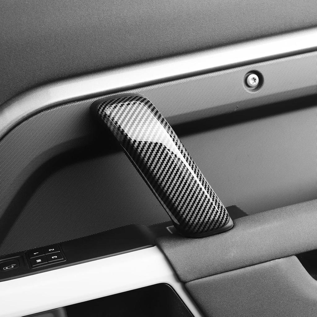 Door Handle Cover Suitable for 2020-2026 Land Rover Defender 90 110 130 Interior Handle Decoration Set Internal Patch armrest Protective Shell