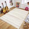 Ethnic Striped Geometric Area Rug Soft Durable Non Slip Washable Floor Mat for Living Room Bedroom Dorm Apartment Home Decor