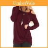 Elegant Women Off One Shoulder Long Sleeve T Shirt Stylish Casual Blouse Tunic Top