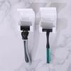 RV Bathroom Accessories - Shower Razor Hanger And Electric Toothbrush Holder - Easy Bathroom Organization for Rvs