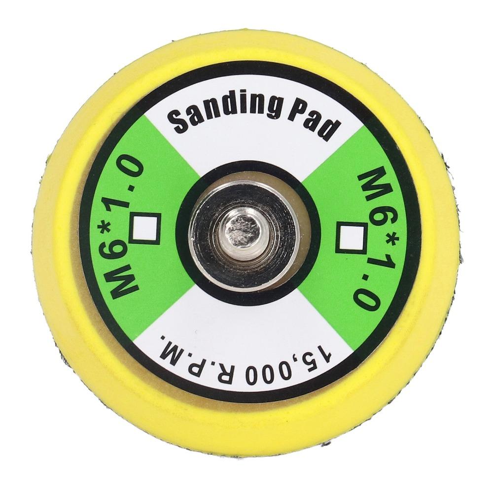 2pcs M6x1 Thread Hook and Loop Backing Pad 15000 RPM Rated Polisher Backing Pad  Sanding Task