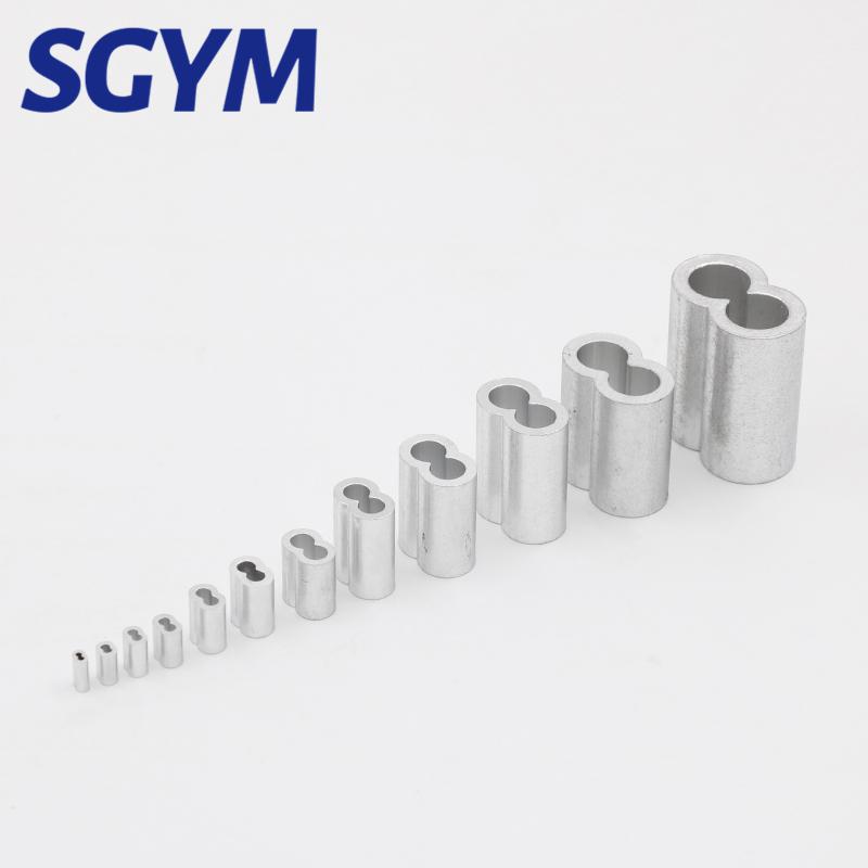 

M1.0 M1.2 M1.5 M2 M3 M5 M6 M8 M10 Aluminum Sleeves Casing Wire Rope Ferrule Cable Ties Crimp Stell Chuck Jacket M1 100pcs