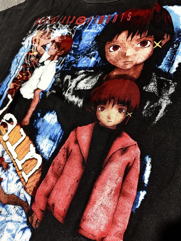 [USED] Serial Experiments Lain T-shirt XL Size