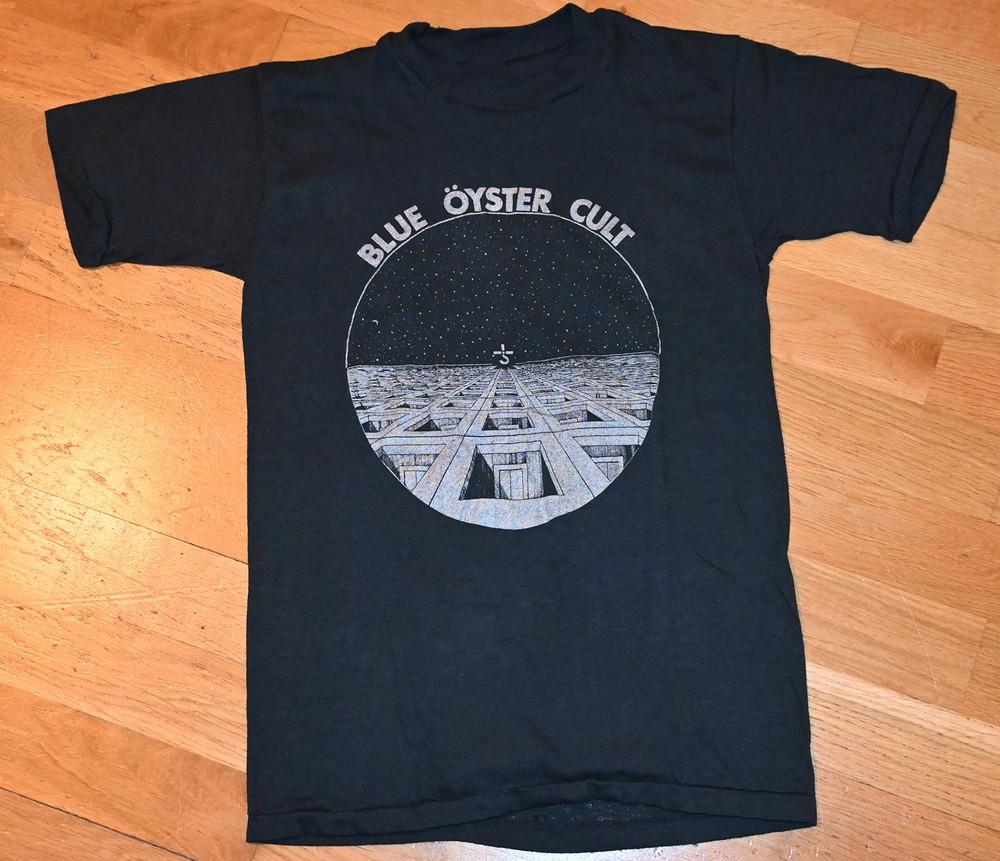 BLUE OYSTER CULT 1976 Tour Concert Shirt Black Unisex S-5XL LI940 Unisex T-Shirt M