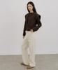 OCTETTE Curved Corduroy Pants_Cream