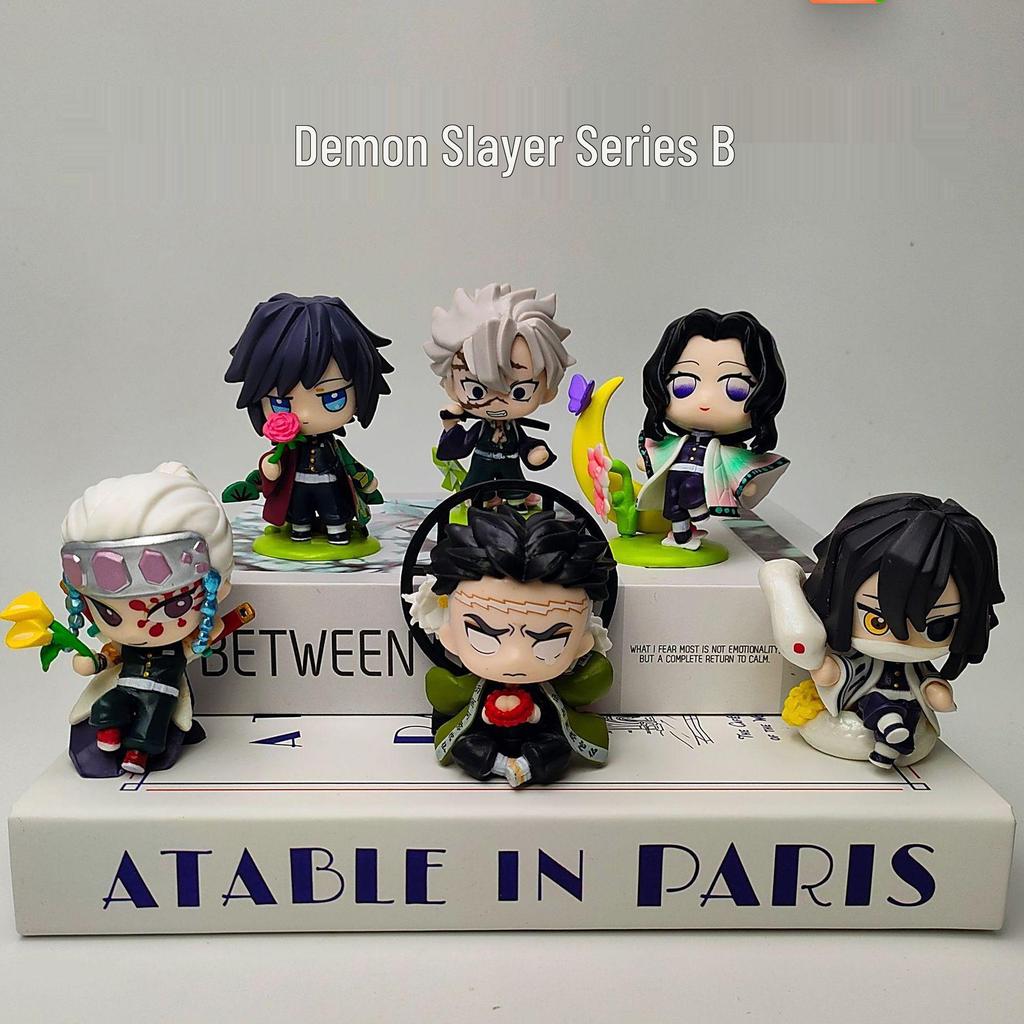 Demon Slayer Birth Flower Series: Tanjiro, Nezuko, Zenitsu Figurine (A/B Version)