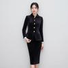Dames Corduroy Professionele Blazer & Rok Set