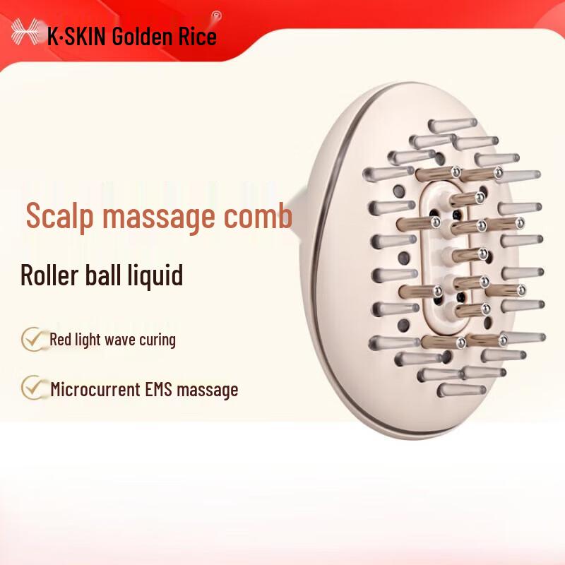 K·SKIN KD3803 Red Light Micro-Current Scalp Massager