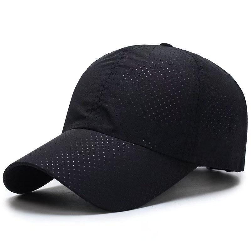 Ultra-thin Quick-drying Breathable Baseball Cap for Men Women Sports Caps Pure Color Sun Hats GZW