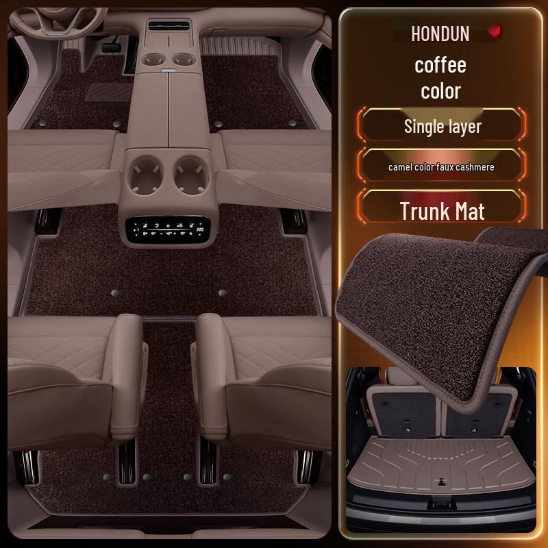 2026 ZEEKR LS9 TPE Floor Mats: Custom Car Interior Carpet Accessories