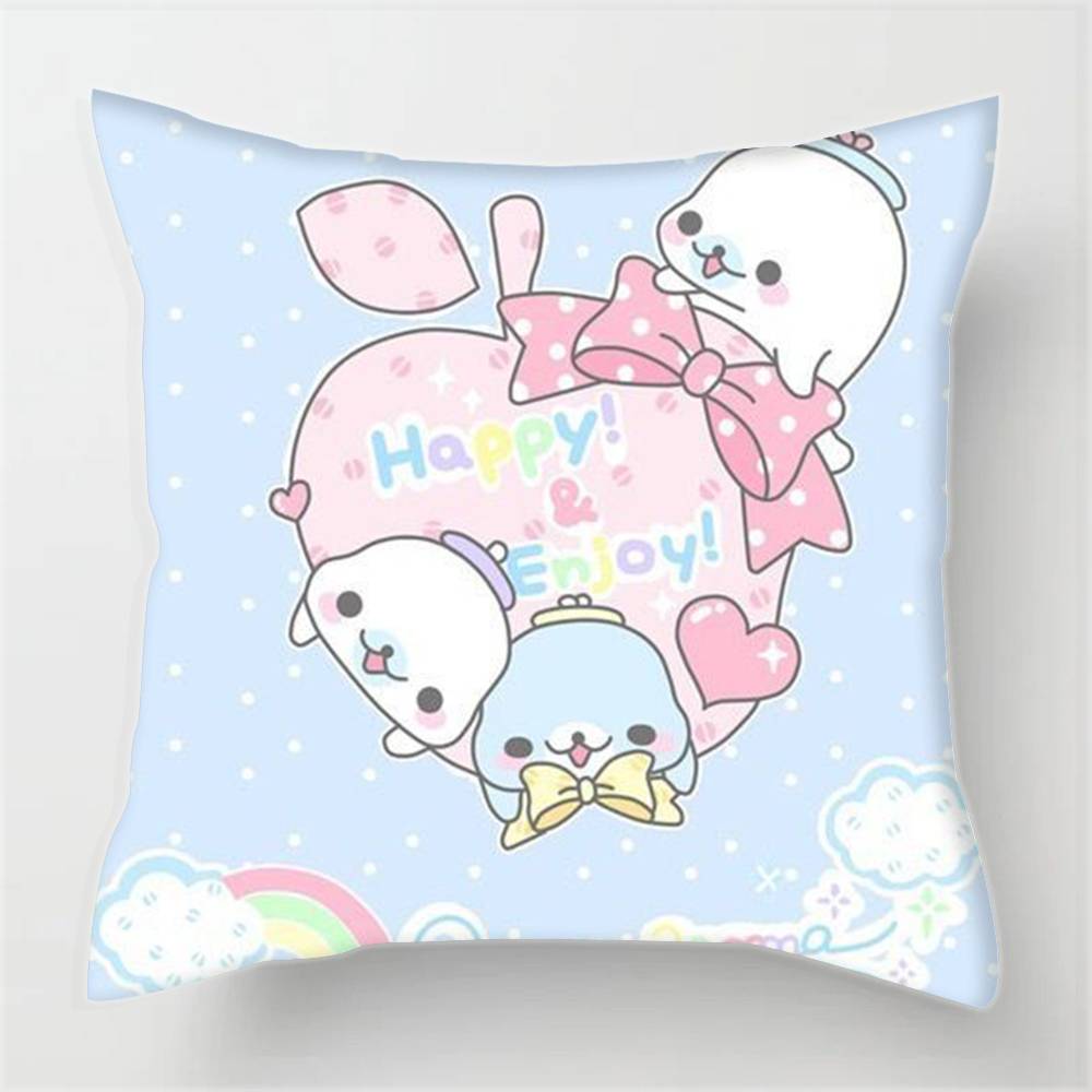 Pillowcases cushion covers living room sofas home decor gifts Anime M-Mamegoma Kawaii  cute