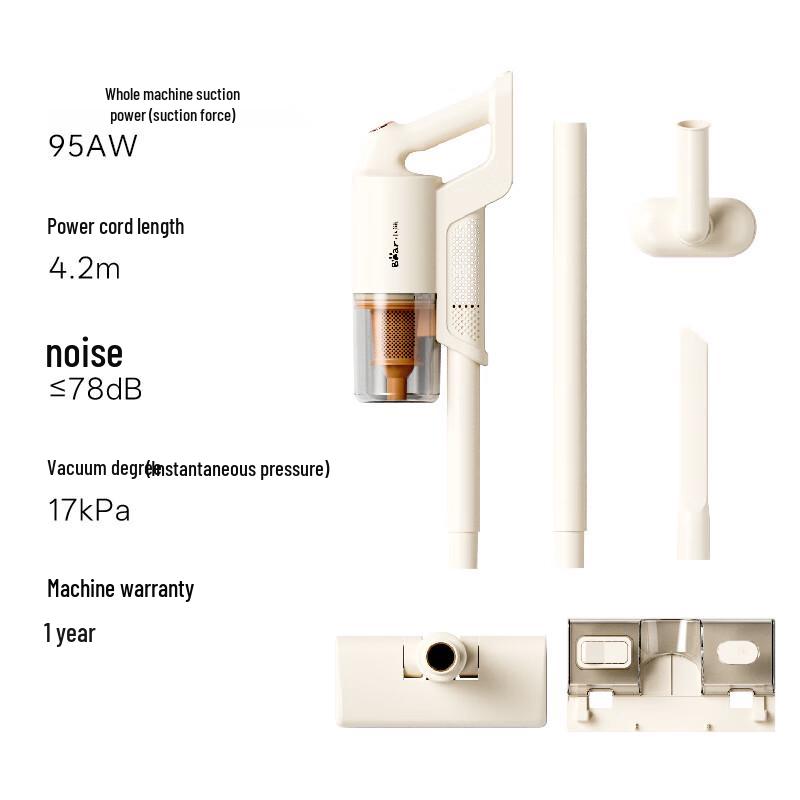 Bear Handheld Wired Vacuum and Mop Cleaner