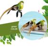 12pcs Small Fake Birds for Crafts,   Bird Figures Cute Animal Model  Ature Bird Figurines Tiny Bird Figurines Tree Binding Artificial Bird Decor